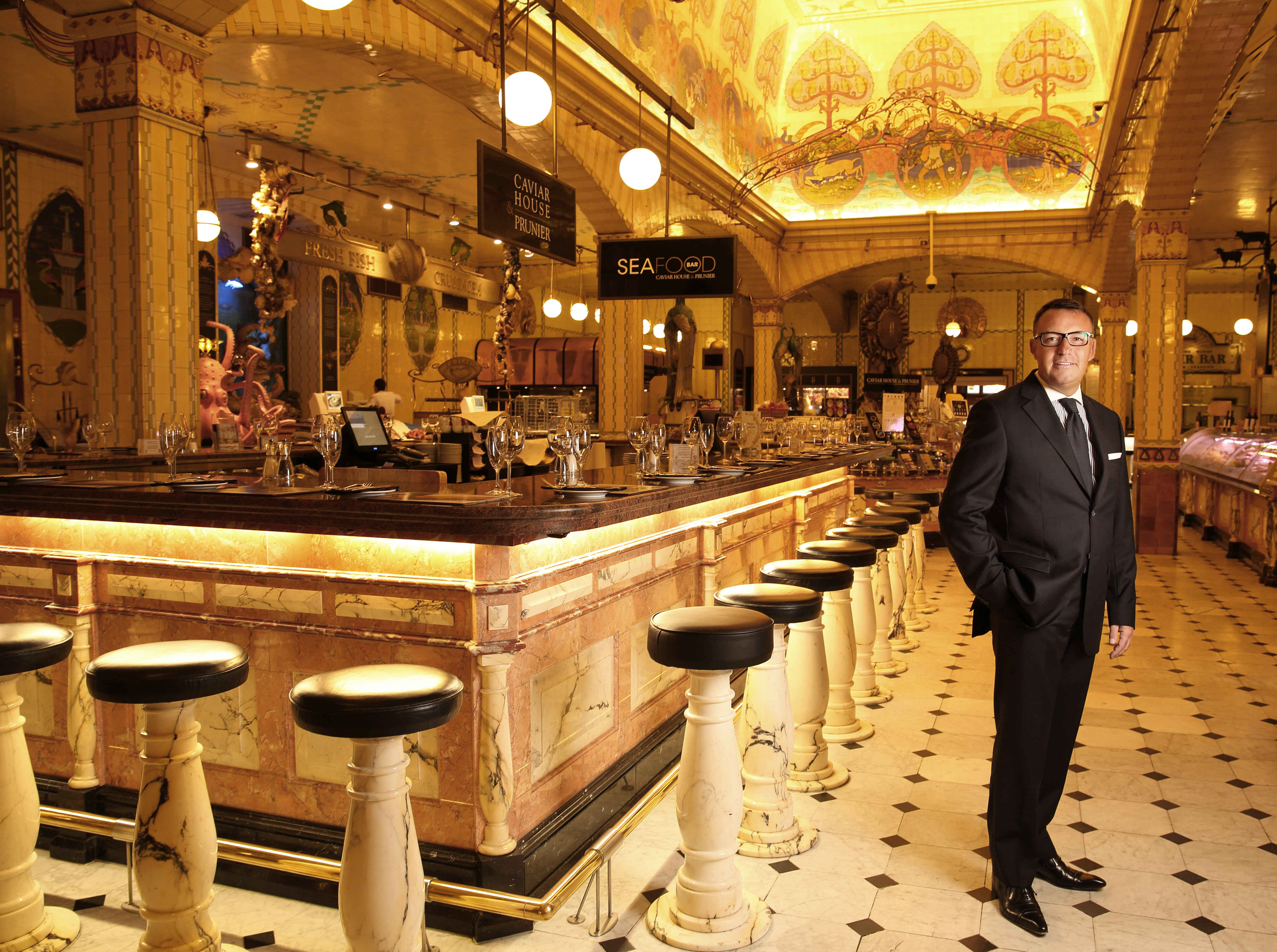 Bruce Langlands - Director of Food and Restaurants at Harrods Delicatessen